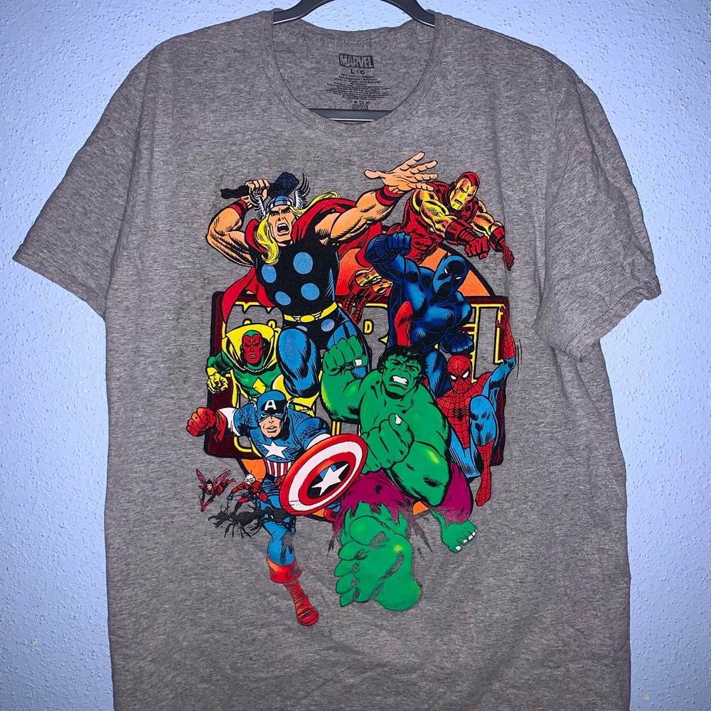 Marvel Super Heros Size L Tshirt